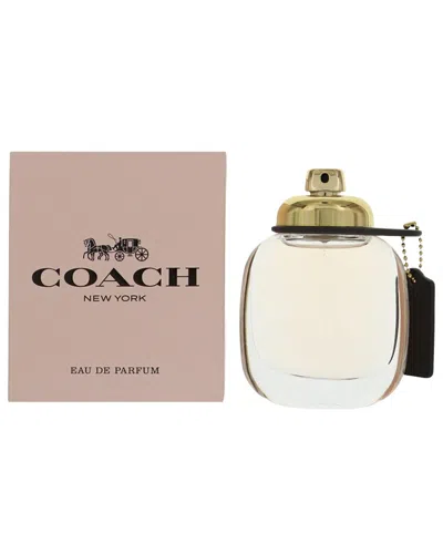 Coach Women's 1.7oz New York Edp Spray In Transparent