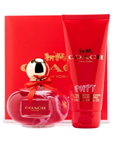 Coach Women's 1oz Poppy 2pc Set In Transparent