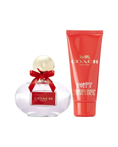 Coach Women's 3.3oz Poppy 2pc Set