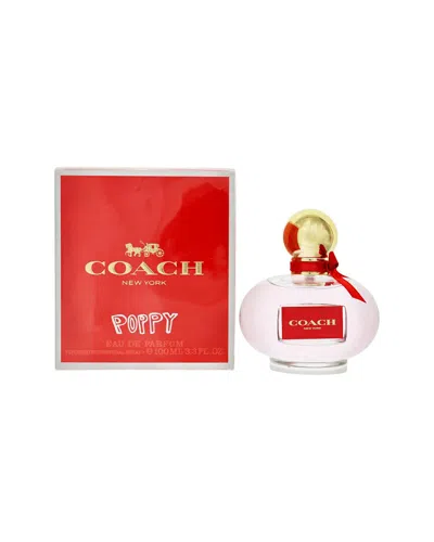 Coach Women's 3.4oz Poppy Eau De Parfum In Transparent