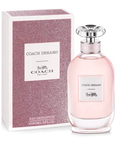 Coach Women's 3oz Dreams Eau De Parfum In Transparent