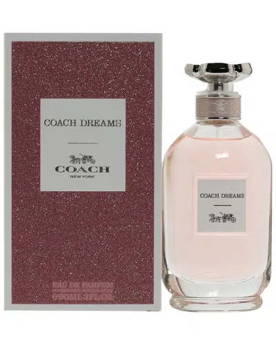 Coach Women's 3oz Dreams Edp Spray In Transparent