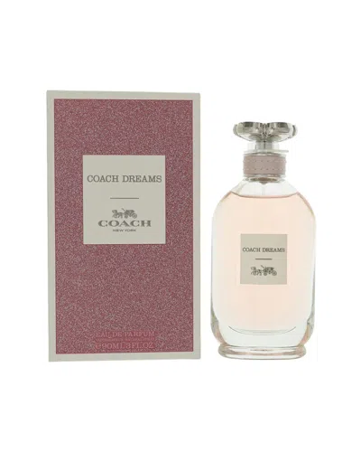 Coach Women's 3oz Dreams Edp Spray In Transparent