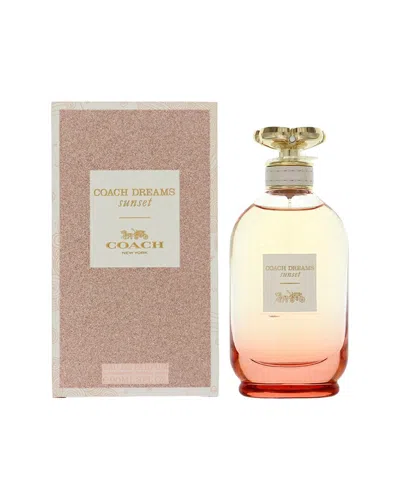 Coach Women's 3oz Dreams Sunset Edp Spray In Transparent