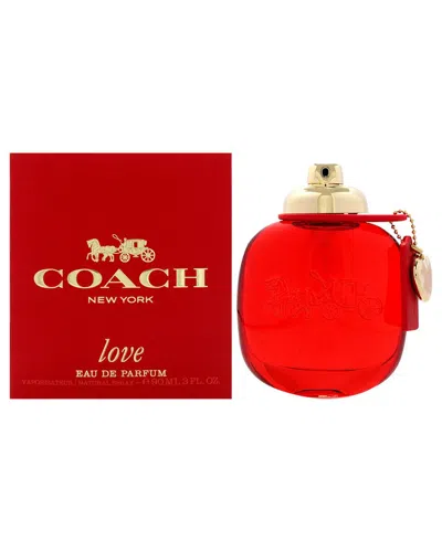 Coach Women's 3oz Love Edp In Red