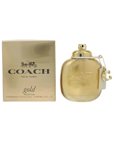 Coach Women's 3oz Nyc Gold Parfum Spray In Neutral