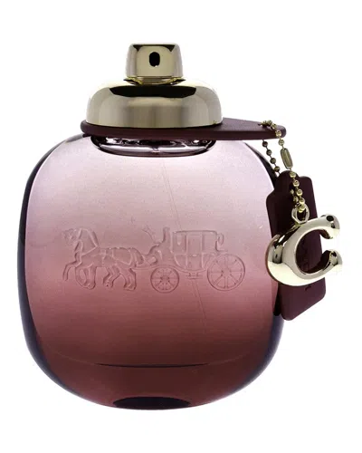 Coach Women's 3oz Wild Rose Edp In White