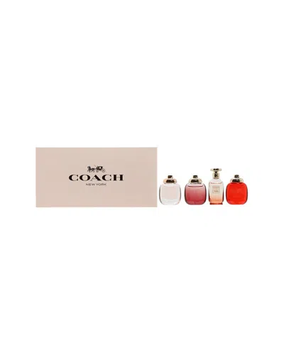 Coach Women's 4pc Mini Set In White