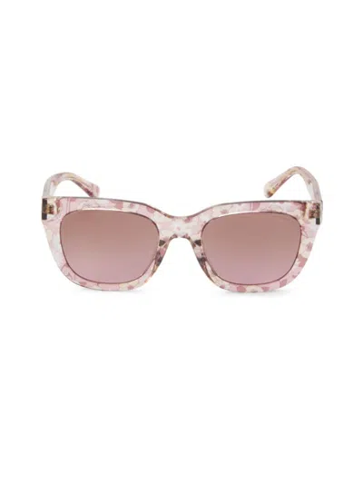 Coach Women's 52mm Square Sunglasses In Pink