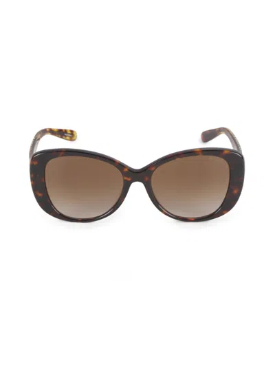 Coach Women's 54mm Cat-eye Sunglasses In Brown