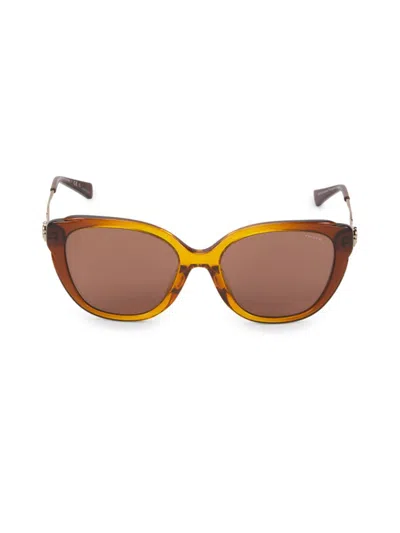 Coach Women's 55mm Cat-eye Sunglasses In Gray