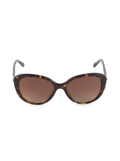 Coach Women's 56mm Cat-eye Sunglasses In Brown