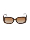 Coach Women's 56mm Square Sunglasses In Brown