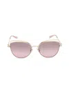 Coach Women's 57mm Gradient Butterfly Sunglasses In Pink
