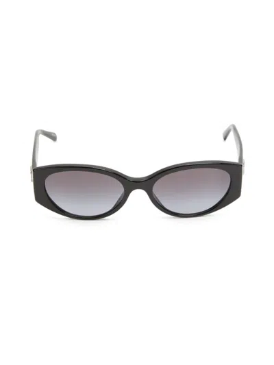 Coach Women's 57mm Oval Sunglasses In Black
