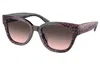 Coach Signature Round Sunglasses In Multi