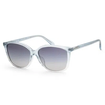 Coach Women's 57mm Transparent Gradient Sunglasses Hc8361f-573735-57 In Blue
