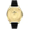 Coach Women's Boyfriend Gold Dial Watch In Gold