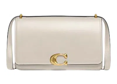 Pre-owned Coach Women's  Shoulder Bag Bandit In Brass/ivory