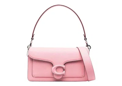 Pre-owned Coach Women's  Shoulder Bag Tabby 26 In Flower Pink
