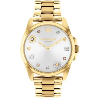 Coach Women's Greyson Silver Dial Watch