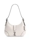 Coach Hamptons Hobo Bag In Signature Jacquard In White