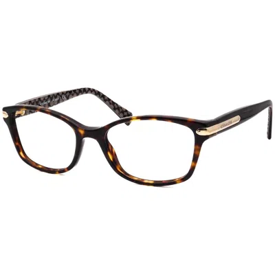 Coach Women's Hc6065 5291 Eyeglasses In Dark Tortoise In White