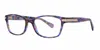 Coach Rectangle-frame Glasses In Multi