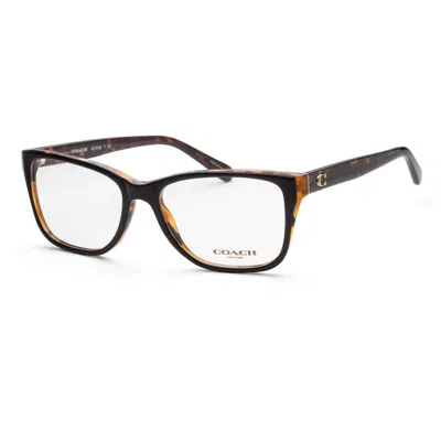 Coach Women's Hc6129 Eyeglasses In Black/tortoise