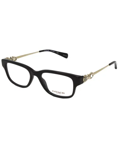 Coach Women's Hc6162b 49mm Optical Frames In Black