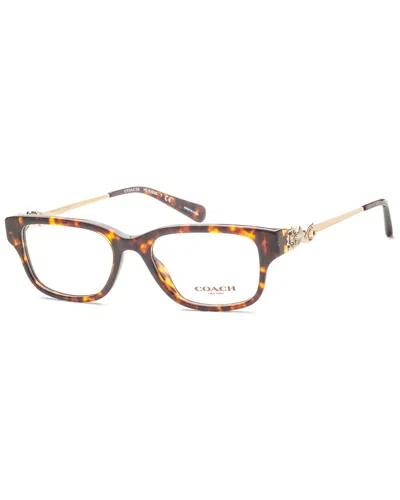 Coach Women's Hc6162b 49mm Optical Frames In Brown