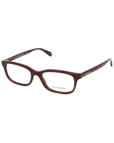 Coach Women's Hc6174 50mm Optical Frames In Brown