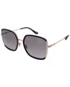 Coach Women's Hc7139bd 58mm Sunglasses In Black