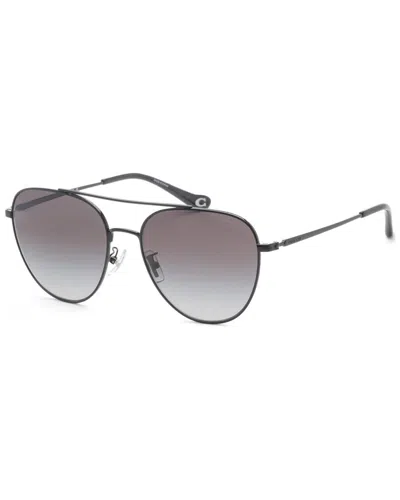 Coach Women's Hc7182 56mm Sunglasses In Gray
