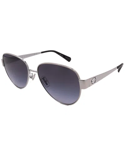 Coach Women's Hc7186 57mm Sunglasses In Purple