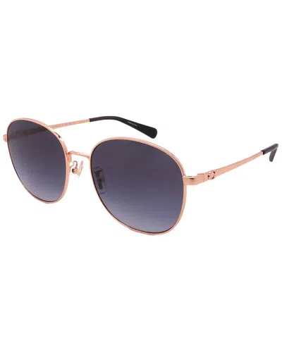 Coach Women's Hc7189 55mm Sunglasses In Gray