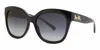 Coach Women's Hc8264 Sunglasses In Black With Grey Gradient In Black