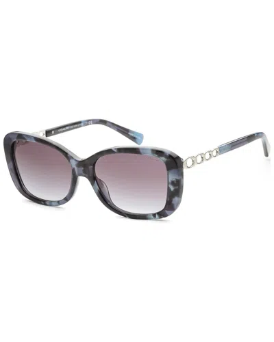 Coach Women's Hc8286 57mm Sunglasses In Blue