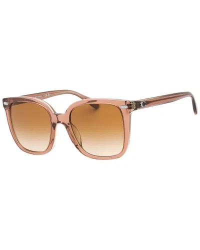 Coach Women's Hc8381u 54mm Sunglasses In Brown