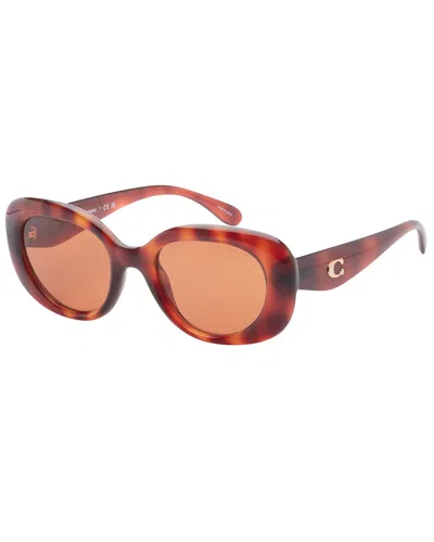 Coach Women's Hc8391u 53mm Sunglasses In Brown