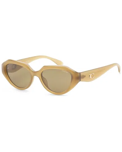 Coach Women's Hc8433u 52mm Sunglasses In Nude