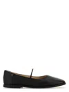 Coach Black Leather Emilia Ballerinas In Black