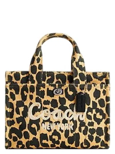 Coach Women's Leopard Cargo 26 Tote Bag