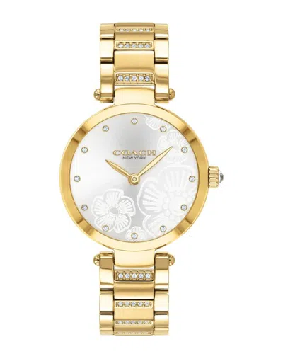 Coach Women Park Watch In Silver