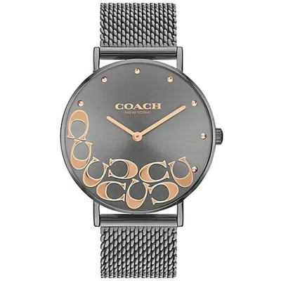 Coach Women's Perry Grey Dial Watch