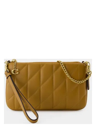 Coach Women's Pouch Crossbody In Brown