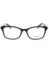 Coach Women's Rectangular Eyeglasses In Black