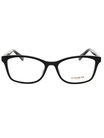 Coach Women's Rectangular Eyeglasses In Black