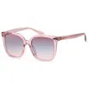 Coach Purple Blue Peach Gradient Square Ladies Sunglasses Hc8381u 57820j 54 In Pink