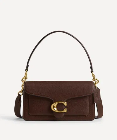 Coach Women's Tabby Leather Shoulder Bag 26 In Brown